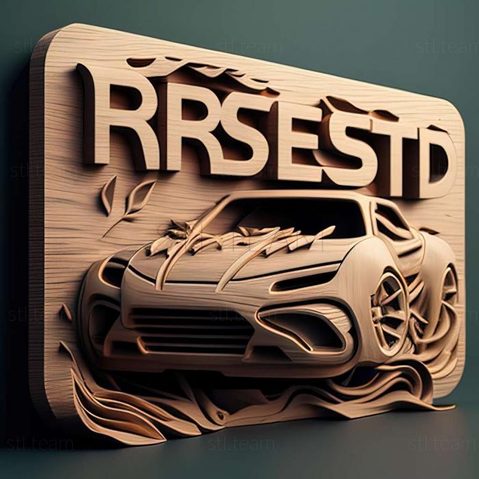 3D модель Гра Need For Speed ProStreet (STL)